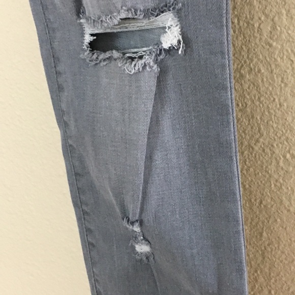 Pistola Grey Distressed Skinny Jeans sz 26waist - Picture 5 of 7